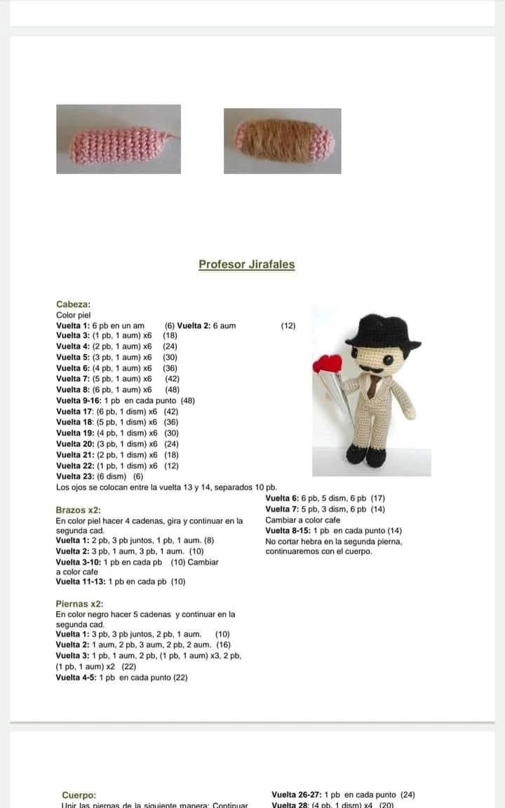 Patrón de Amigurumi: Personajes del Chavo del Ocho con Instrucciones Detalladas