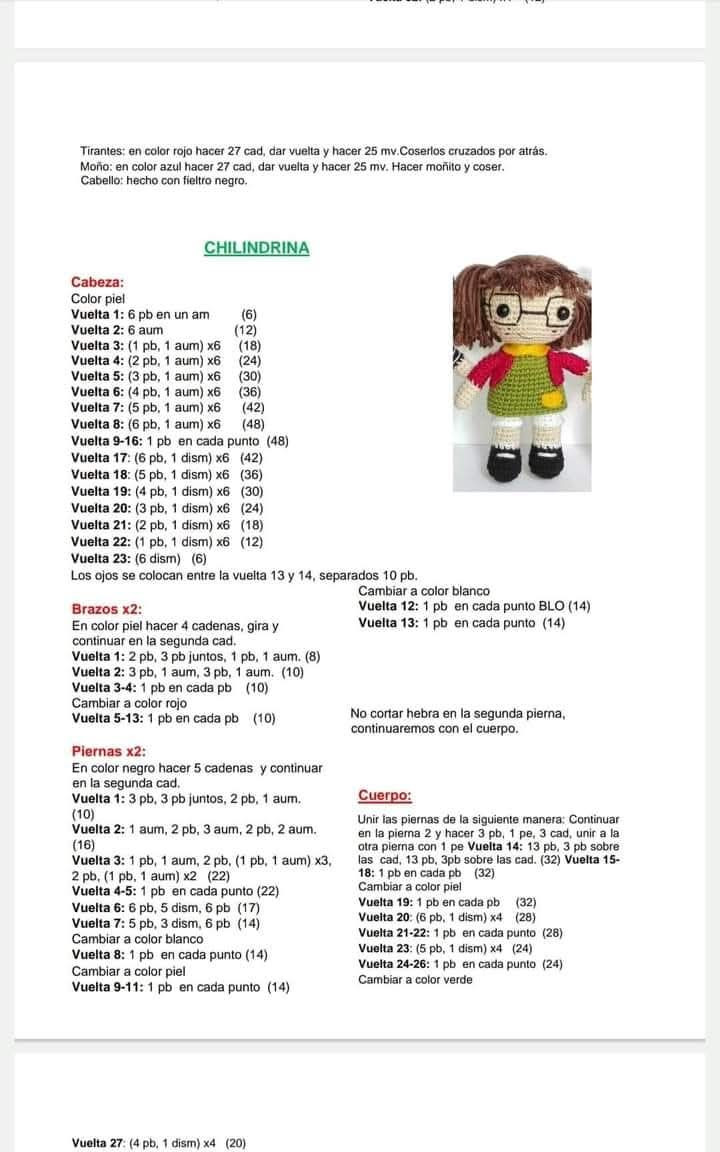 Patrón de Amigurumi: Personajes del Chavo del Ocho con Instrucciones Detalladas