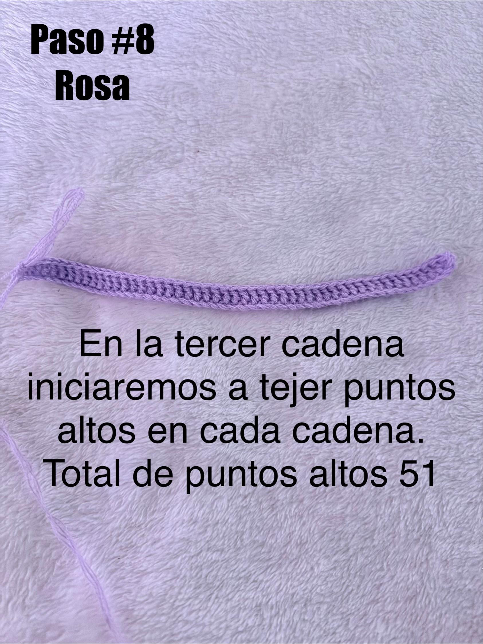 Patrón de Amigurumi: Rosa en Maceta con Corazón