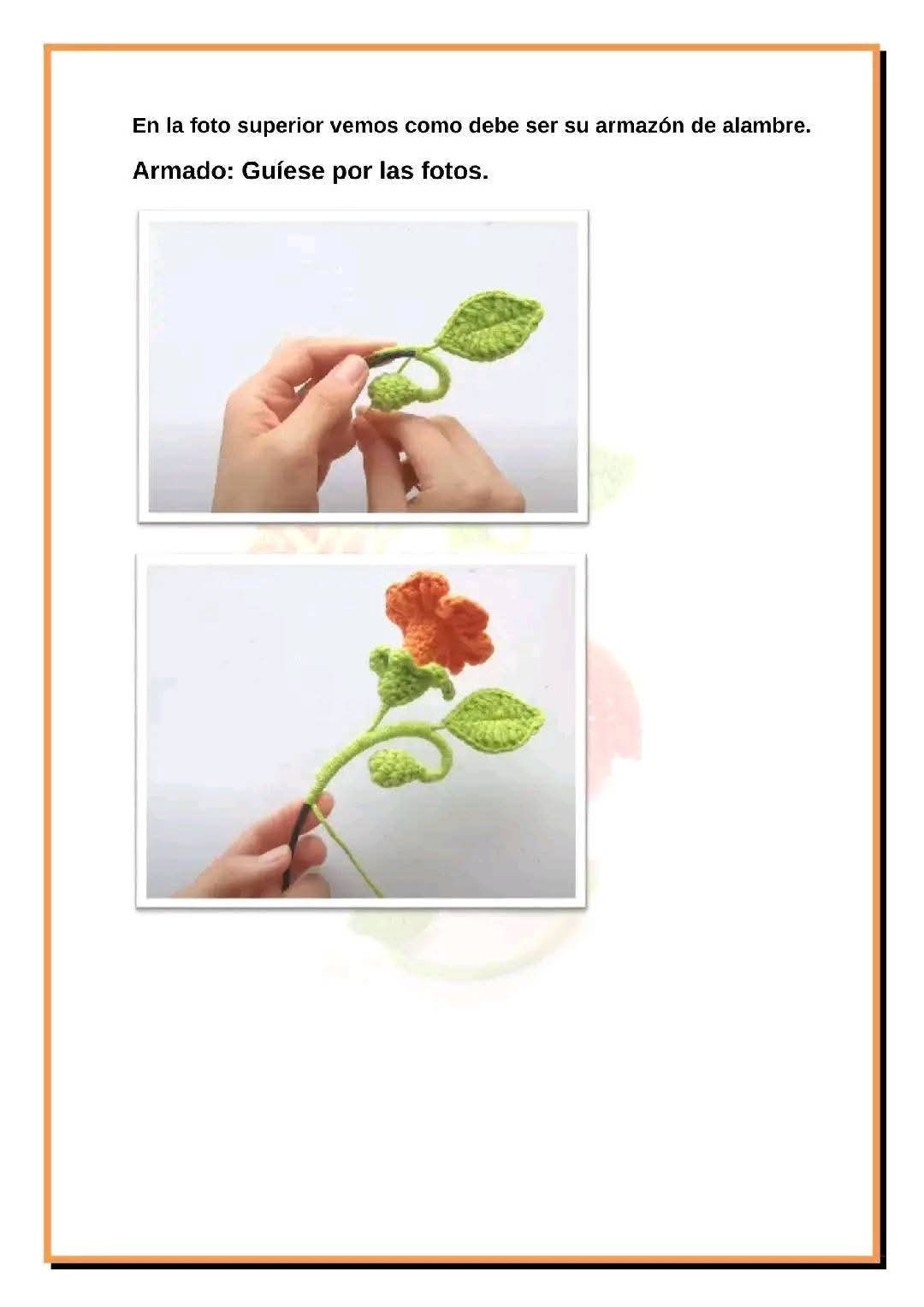 Patrón de Columpio de Flores de Ganchillo Gratis y Creativo