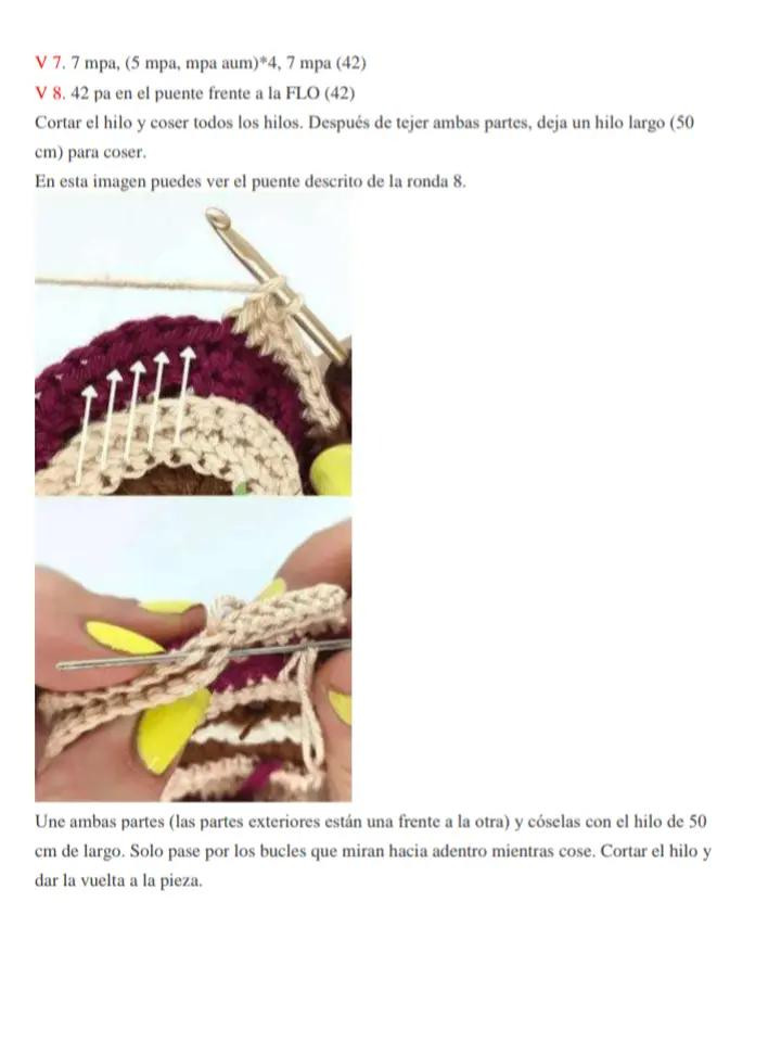 "Patrón de crochet: Caracol Amigurumi encantador para decorar tu hogar"
