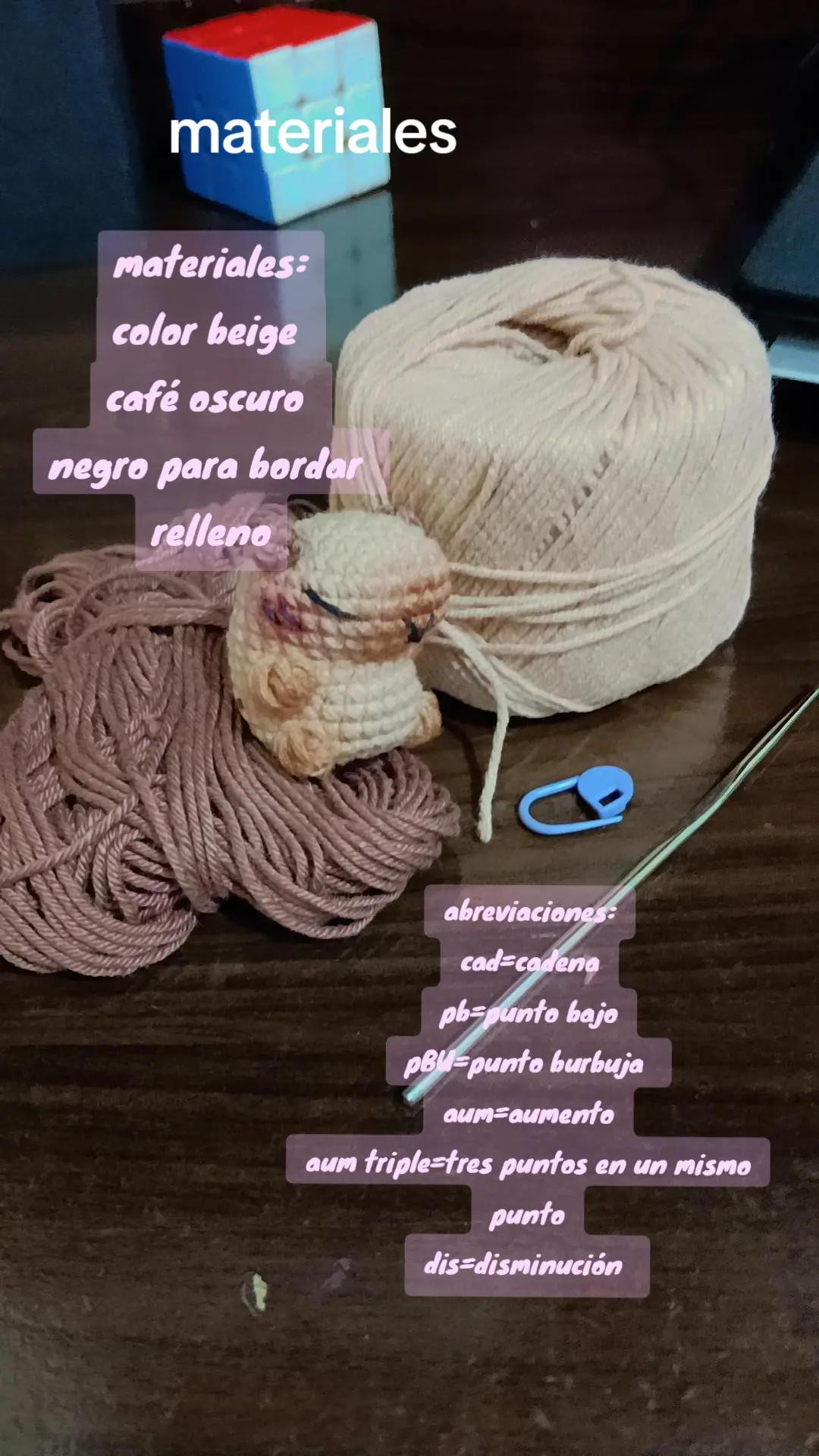 Patrón de crochet: Cómo hacer un capibara amigurumi