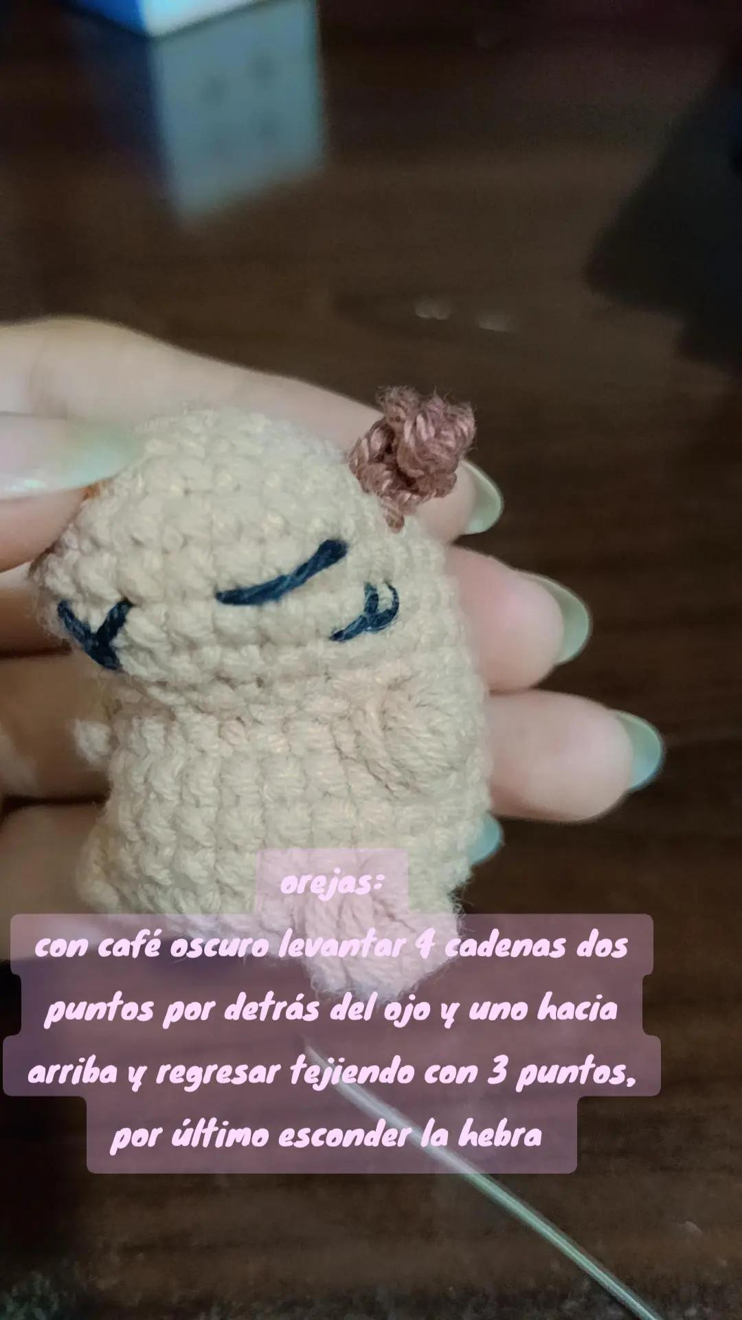 Patrón de crochet: Cómo hacer un capibara amigurumi