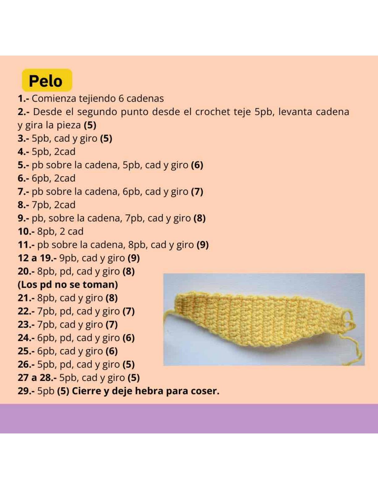 Patrón de crochet de Johnny Bravo: guía detallada para tejer amigurumi