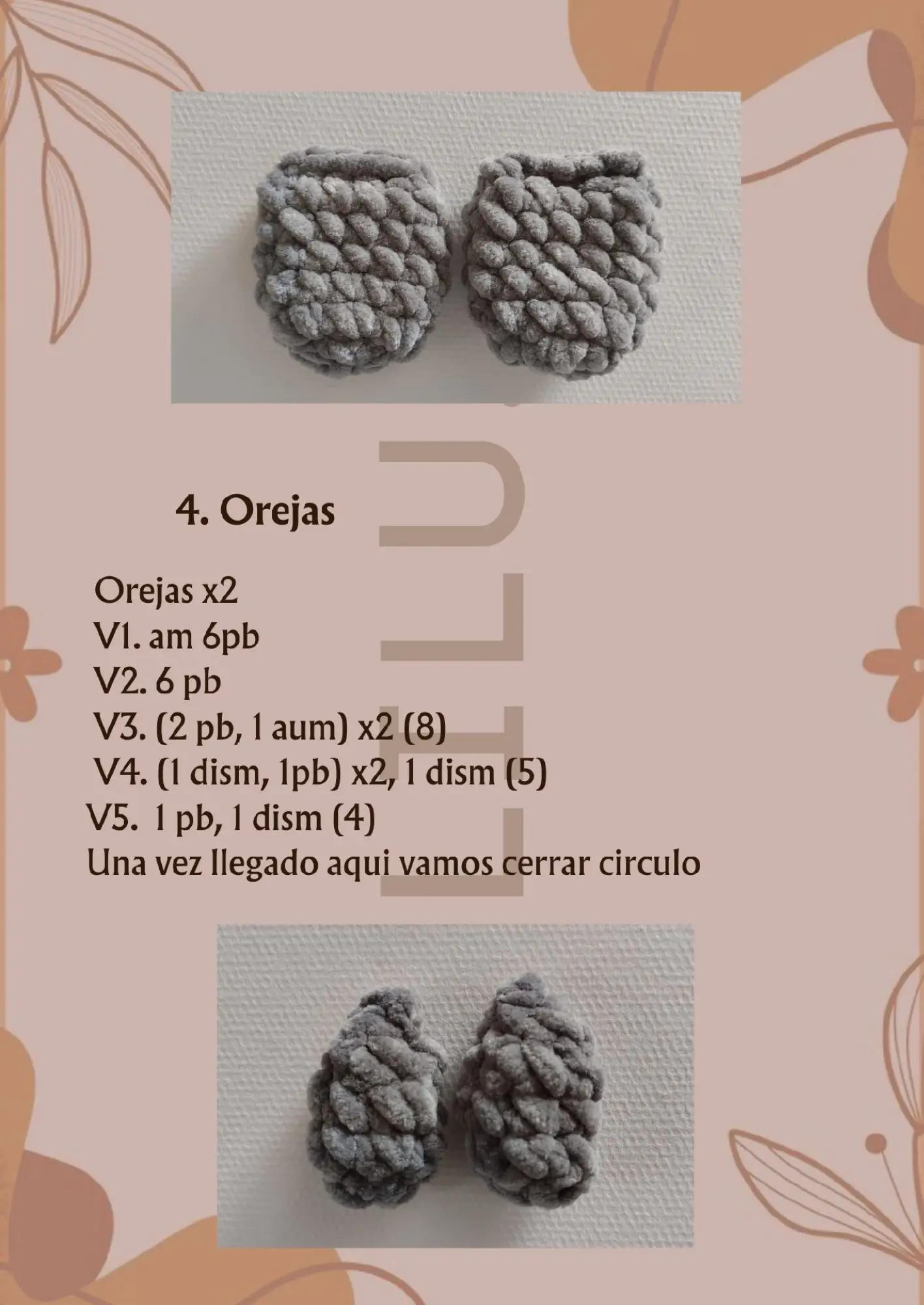 Patrón de crochet de Totoro para tus proyectos creativos