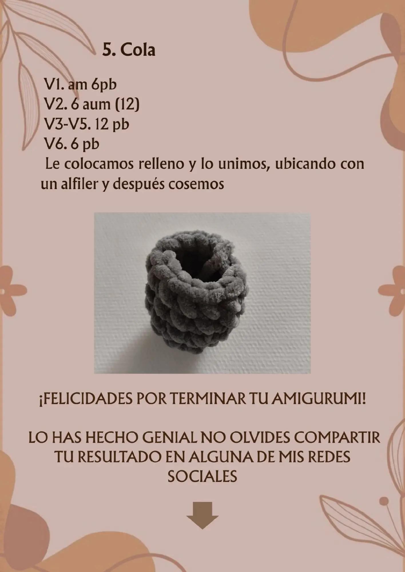 Patrón de crochet de Totoro para tus proyectos creativos