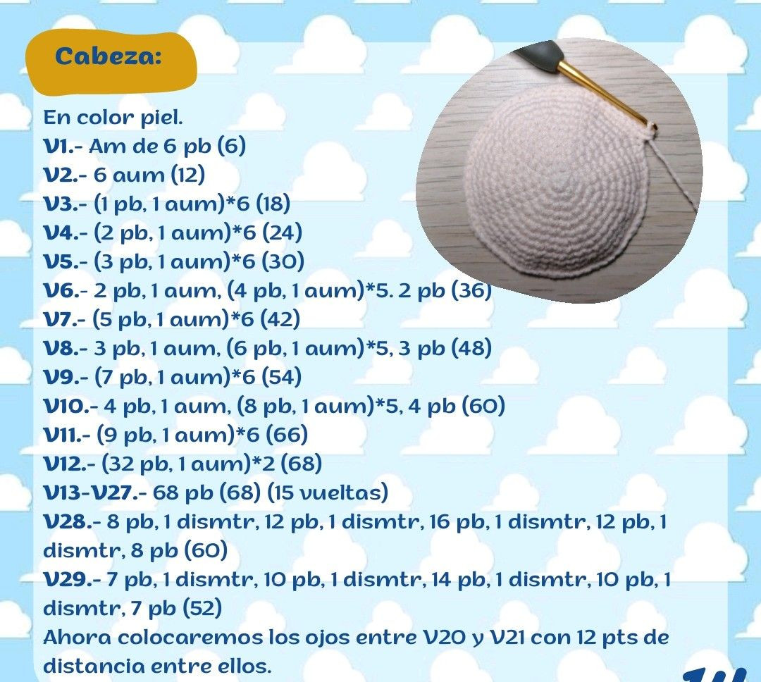 Patrón de Crochet de Woody: Guía Completa y Gratuita para Principiantes