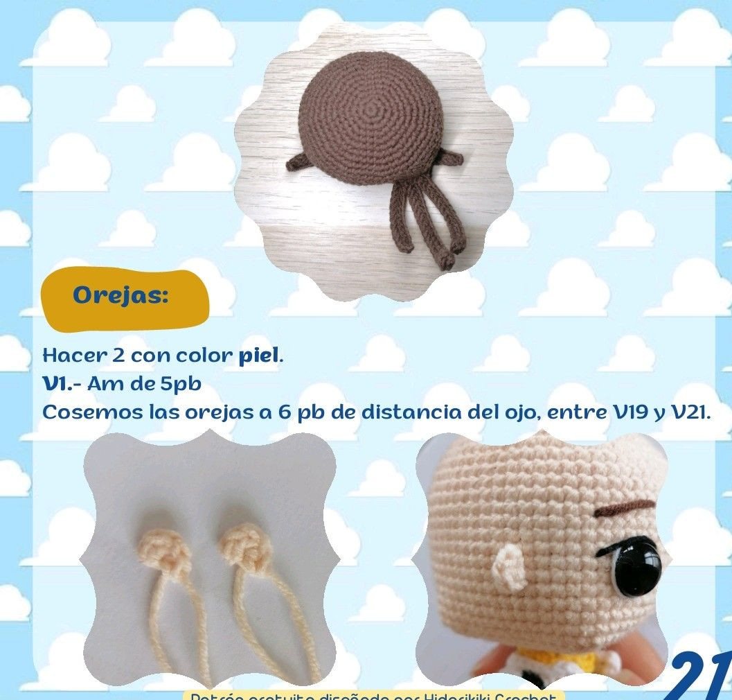 Patrón de Crochet de Woody: Guía Completa y Gratuita para Principiantes
