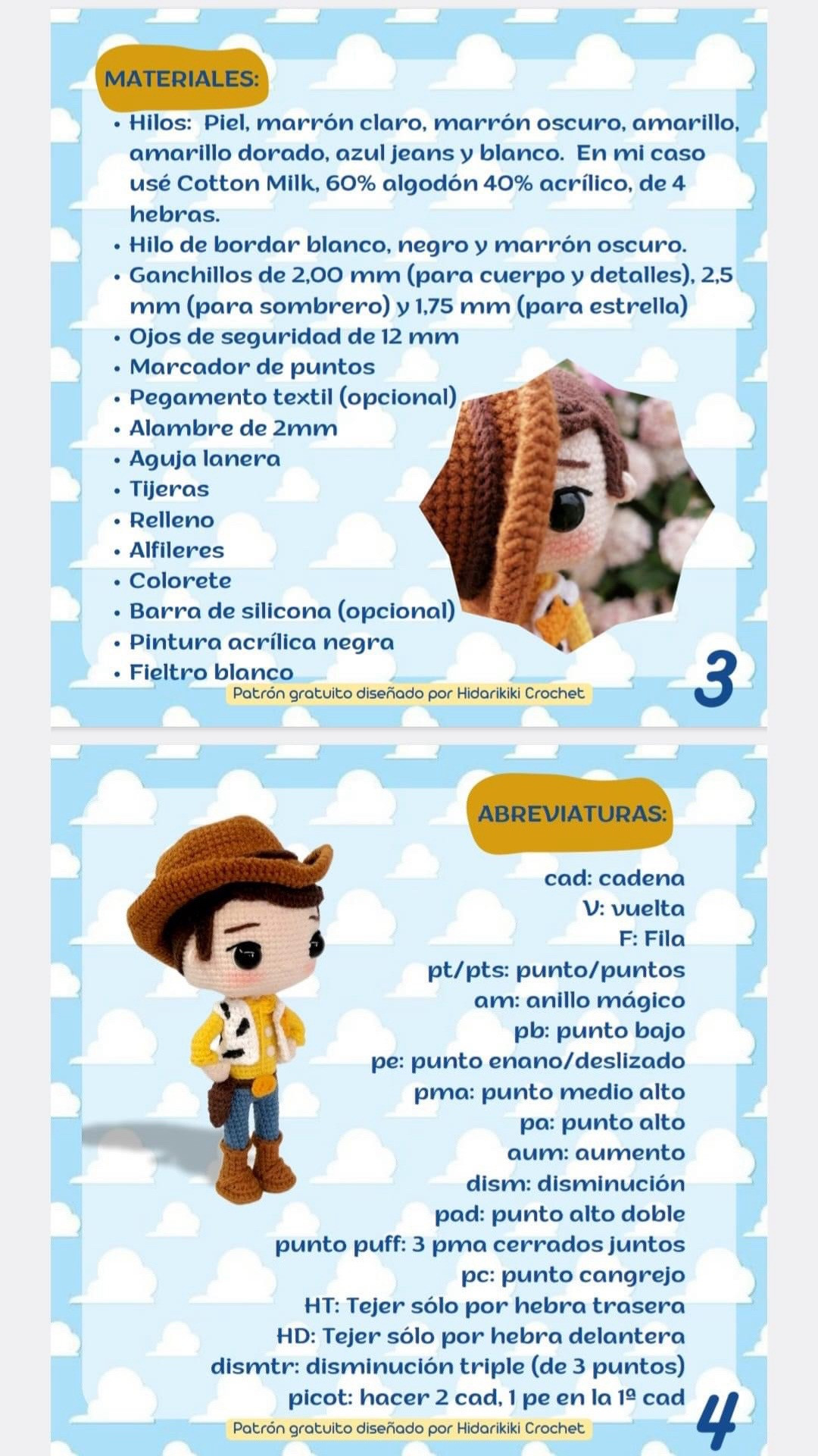 Patrón de Crochet de Woody: Guía Completa y Gratuita para Principiantes