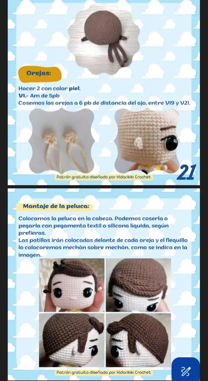 Patrón de Crochet de Woody: Guía Completa y Gratuita para Principiantes