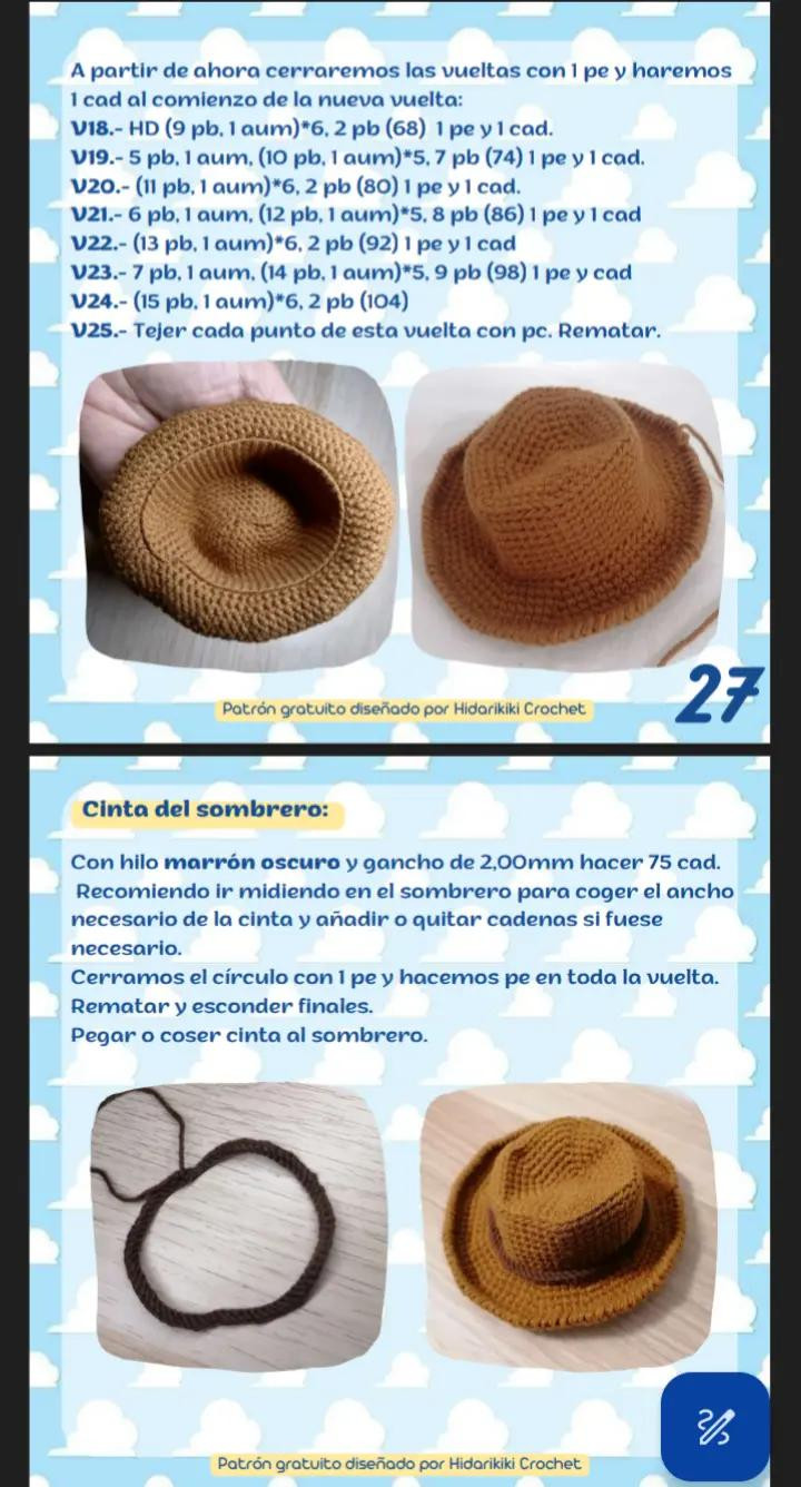 Patrón de Crochet de Woody: Guía Completa y Gratuita para Principiantes