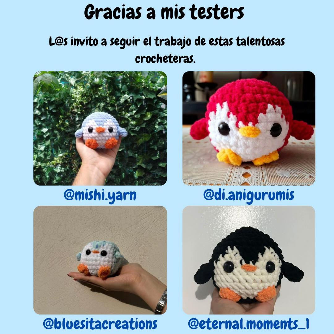 Patrón de crochet gratis: Cómo hacer un pingüino bebé adorable