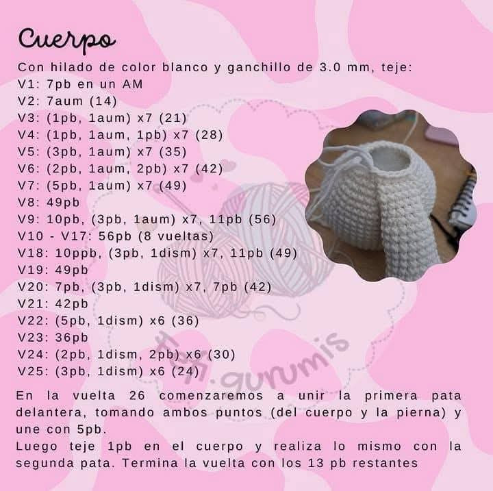 Patrón de crochet gratuito para crear una adorable vaquita de juguete.