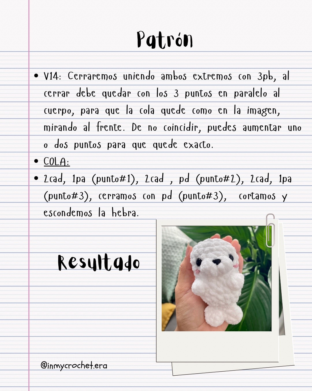 Patrón de crochet gratuito para una foca bebé adorable