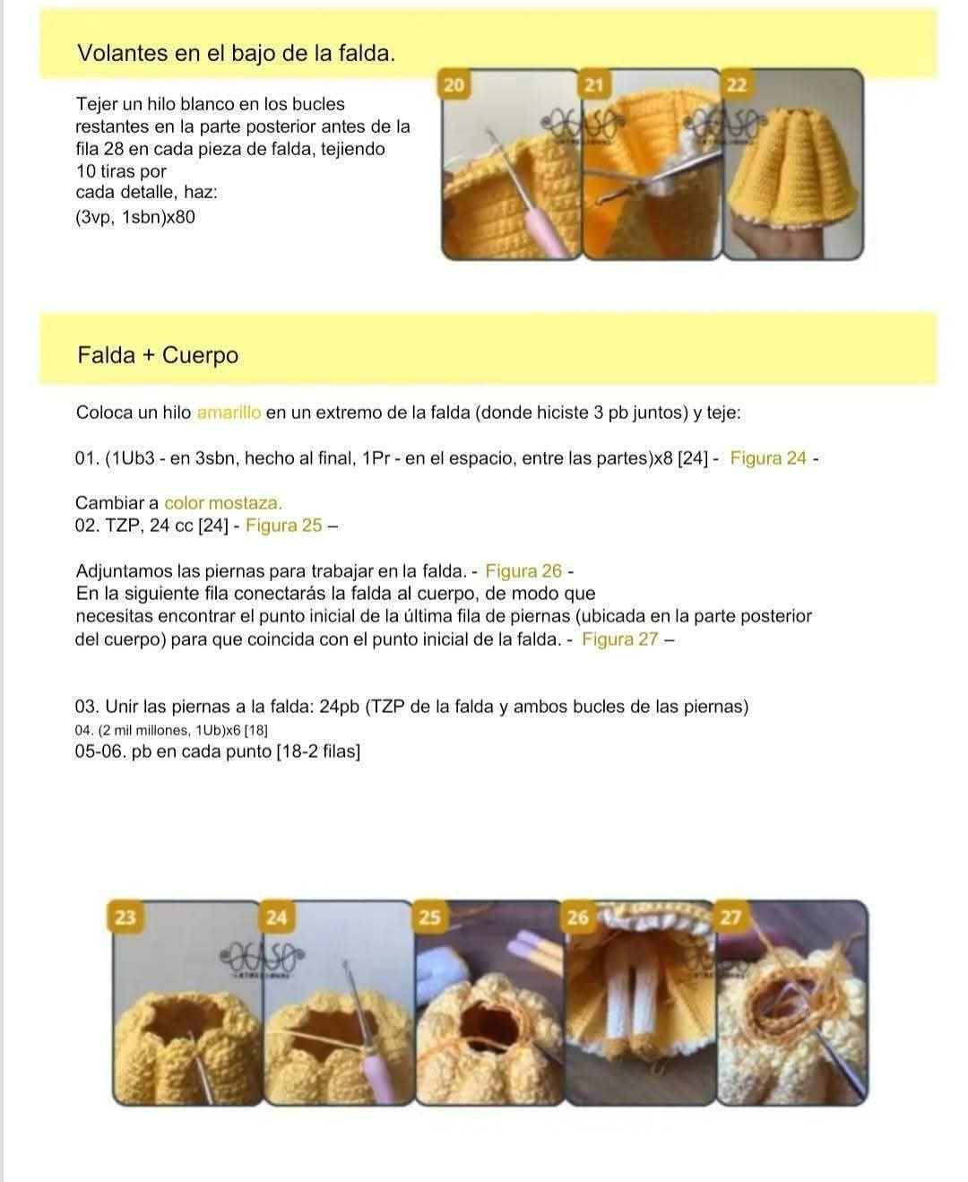 Patrón de crochet: La Bella y la Bestia en amigurumi detallado