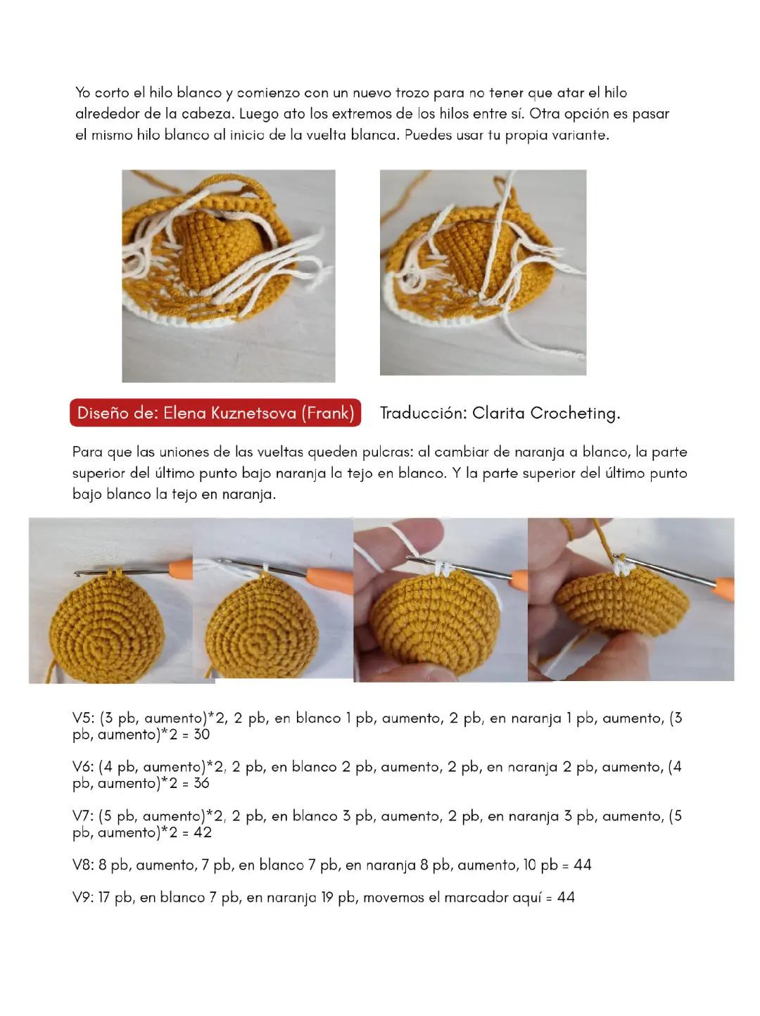 Patrón de crochet para adorables corgis bebé de 10 cm