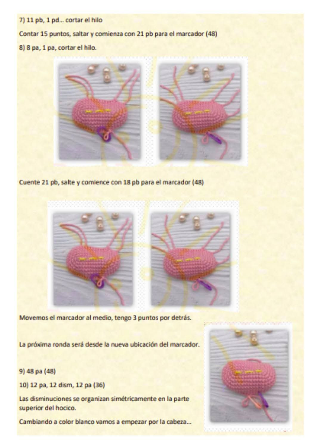 Patrón de crochet para crear un adorable muñeco de vaca