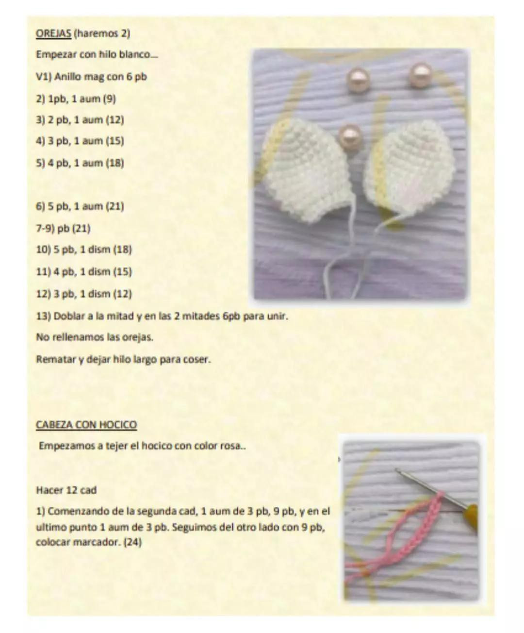 Patrón de crochet para crear un adorable muñeco de vaca