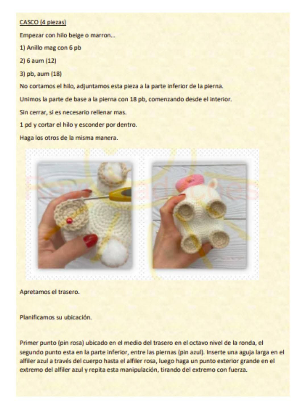 Patrón de crochet para crear un adorable muñeco de vaca