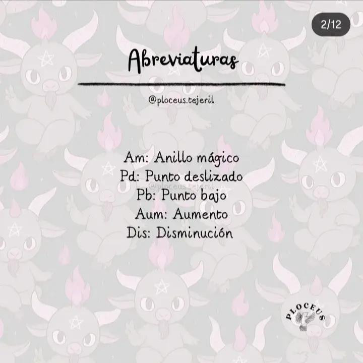 Patrón de crochet para crear un Mini Baphomet adorable y único