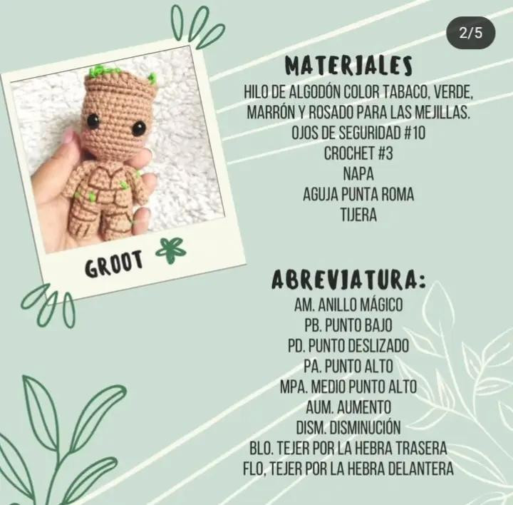 Patrón de crochet para hacer un amigurumi de personaje conocido