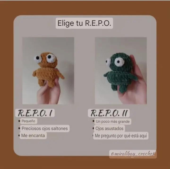 Patrón de crochet para muñecos de ojos grandes, disponible gratis.