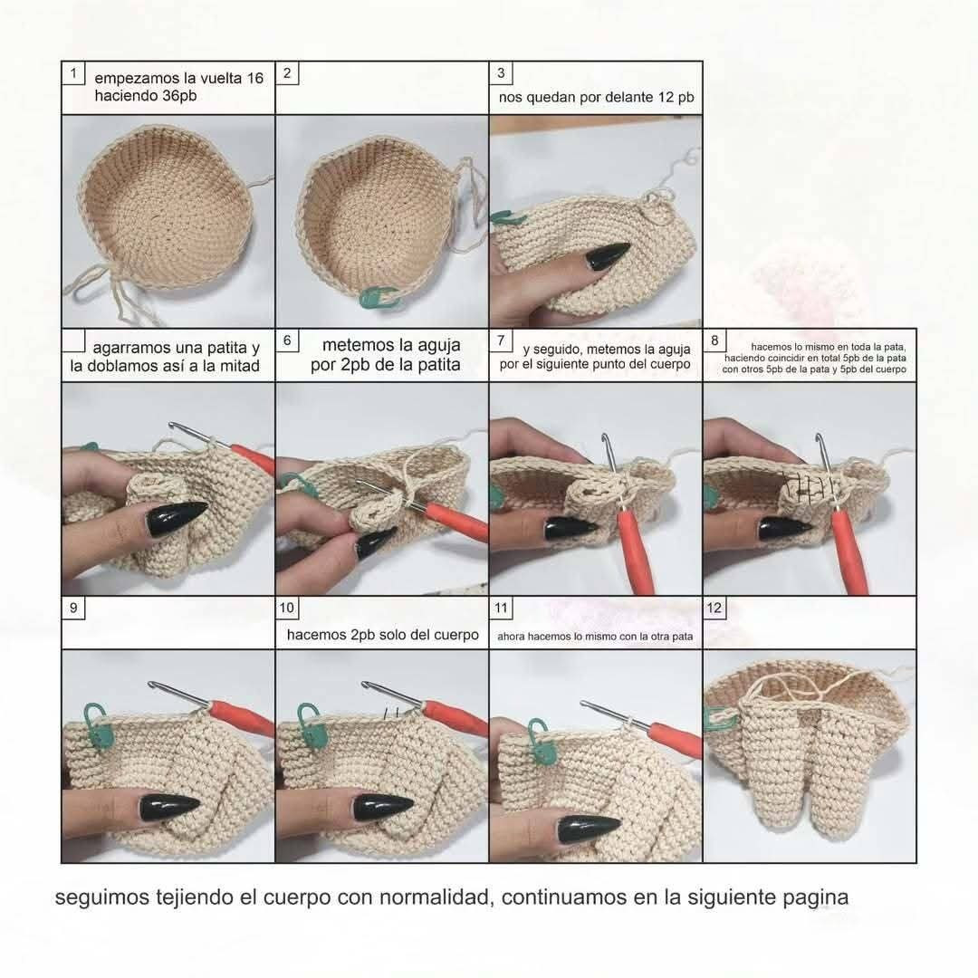 Patrón de ganchillo gratuito para hacer un adorable gato amigurumi