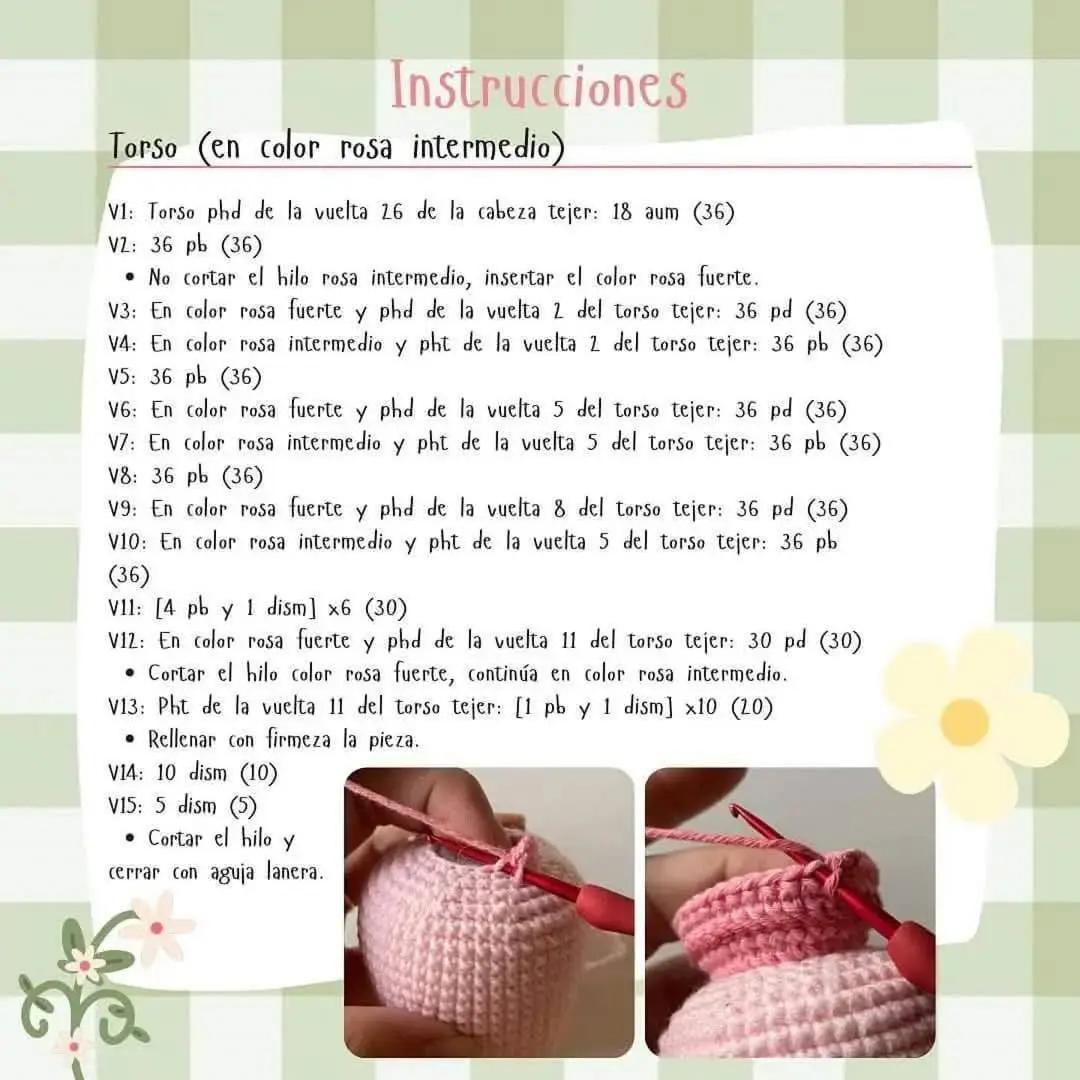 Patrón de ganchillo para crear un adorable cerdito amigurumi.