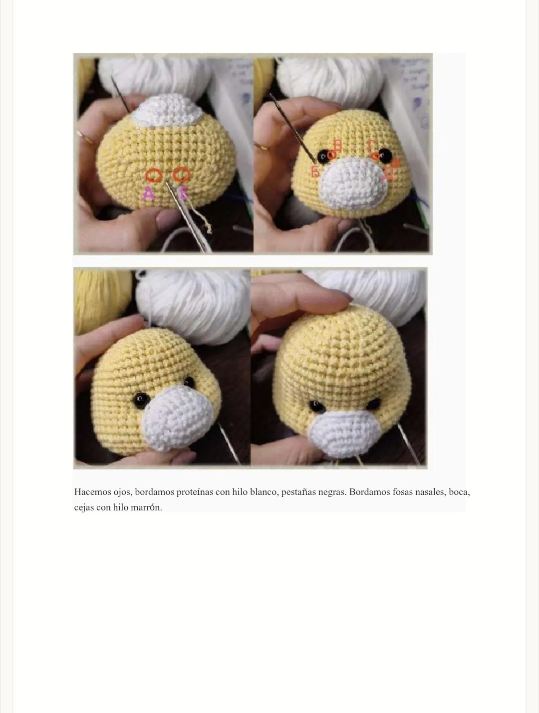 Patrón de jirafa amigurumi de ganchillo para principiantes, descarga gratuita.