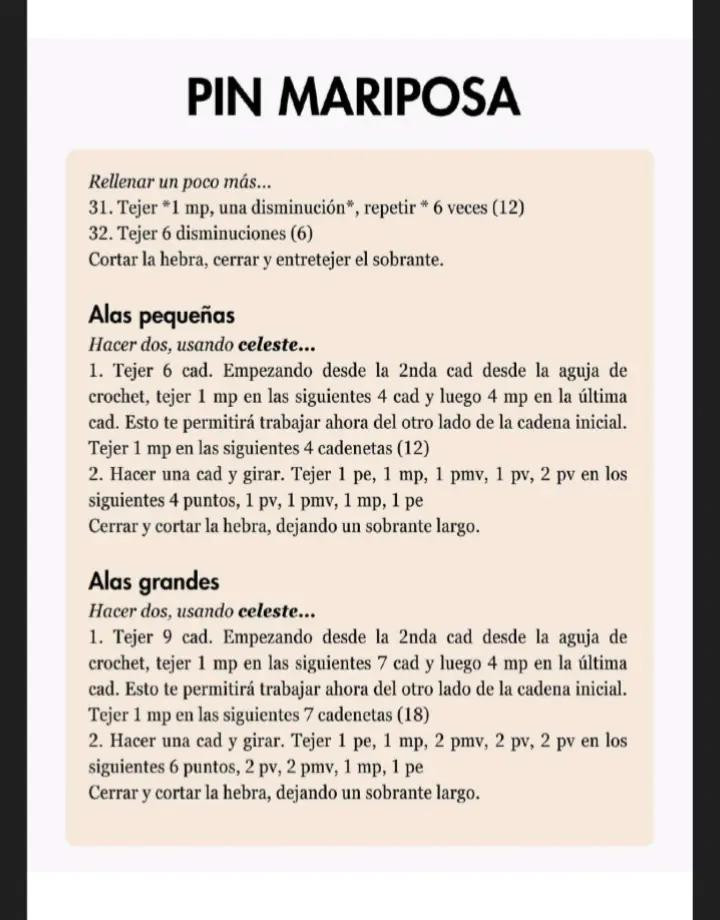 Patrón de mariposa a crochet: crea tu accesorio único y colorido
