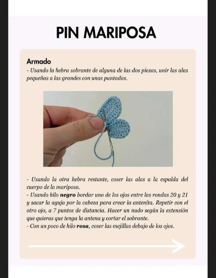Patrón de mariposa a crochet: crea tu accesorio único y colorido