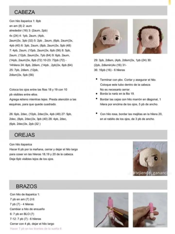 Patrón de muñeca amigurumi gratis: ¡Comienza tu creación hoy!