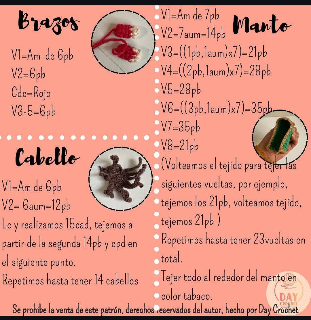 Patrón de muñeca amigurumi gratis para tejedores creativos.