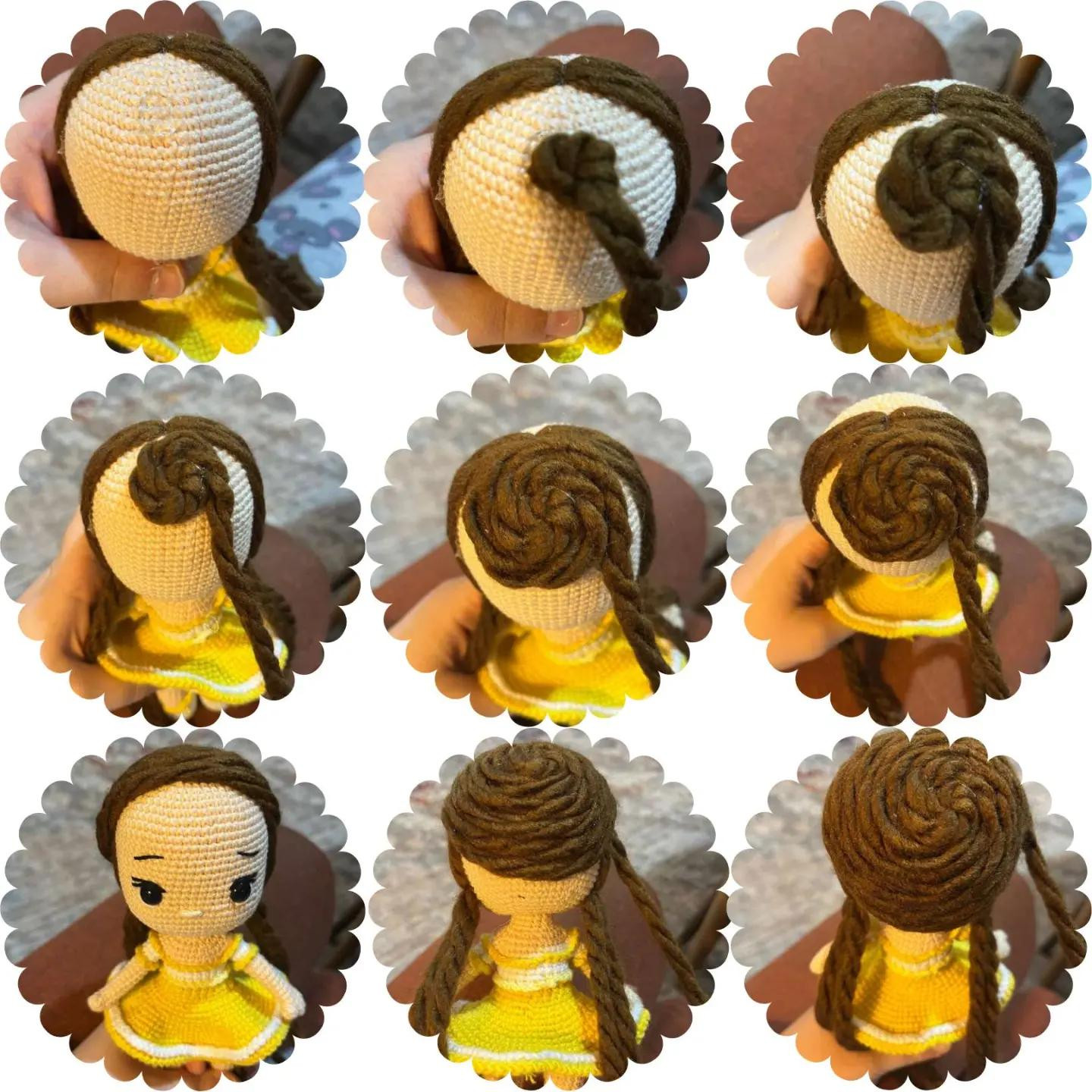Patrón de Muñeca Amigurumi: Linda Chica de Verano con Vestido de Limón