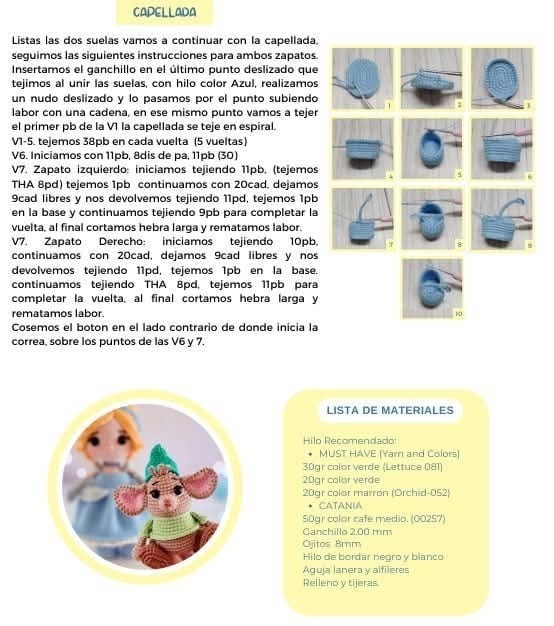 Patrón de muñeca de crochet gratis para descargar ahora