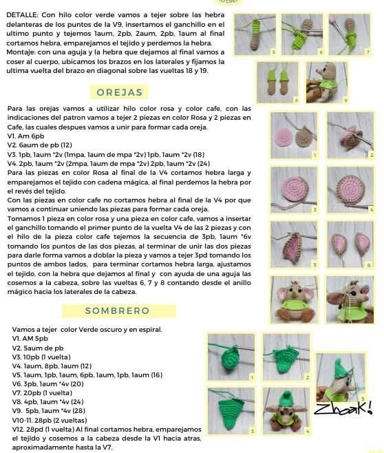 Patrón de muñeca de crochet gratis para descargar ahora