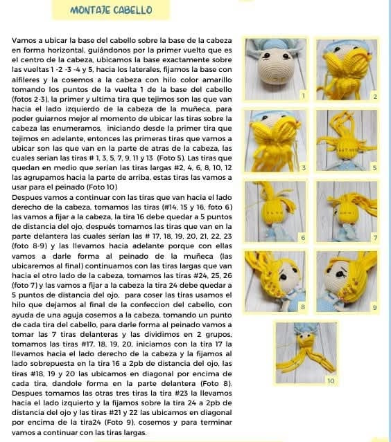 Patrón de muñeca de crochet gratis para descargar ahora