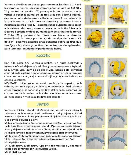 Patrón de muñeca de crochet gratis para descargar ahora