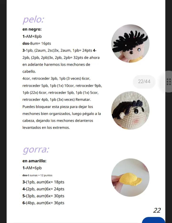 "Patrón de Muñeco Amigurumi: Explorador Adorable para Tejer"