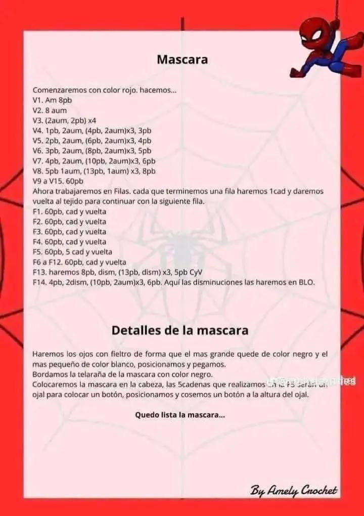 Patrón de muñeco de superhéroe de crochet, fácil de seguir y gratuito.