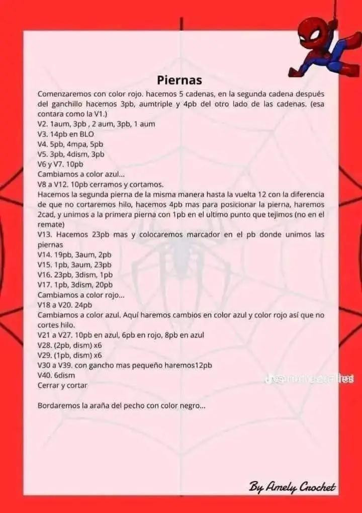 Patrón de muñeco de superhéroe de crochet, fácil de seguir y gratuito.