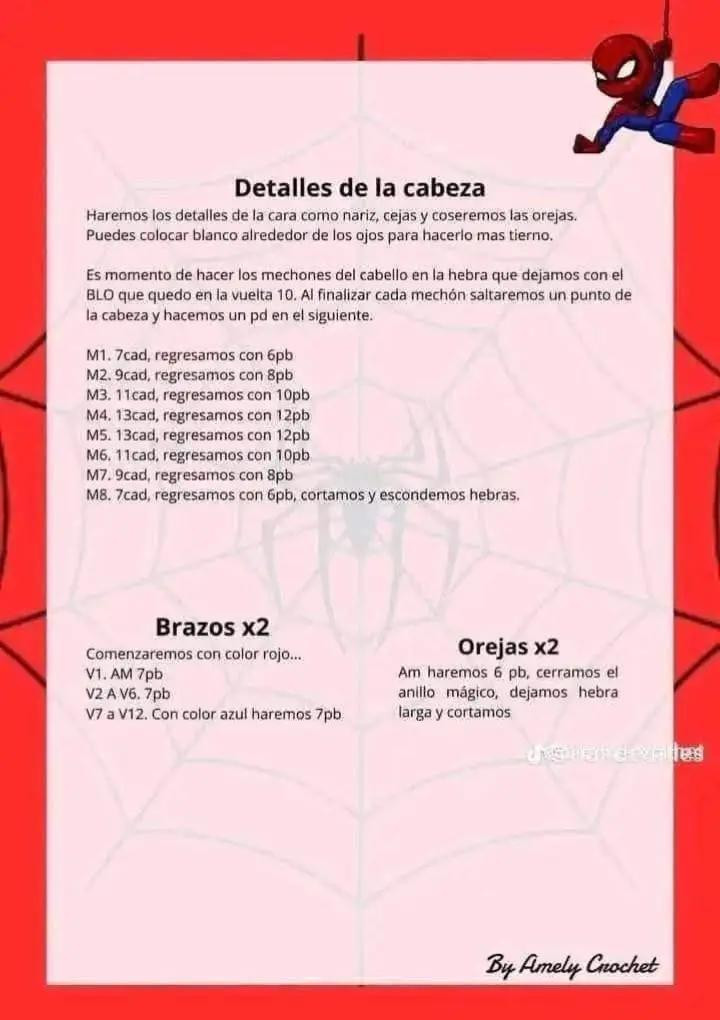 Patrón de muñeco de superhéroe de crochet, fácil de seguir y gratuito.