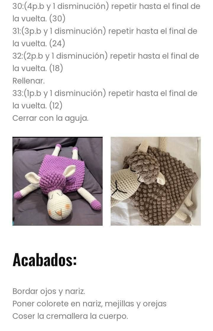 Patrón de Oveja Amigurumi: Guarda Pijama Tierno y Funcional