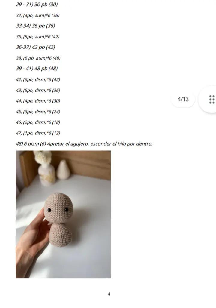 Patrón de tejido para conejitos de peluche adorables y tiernos