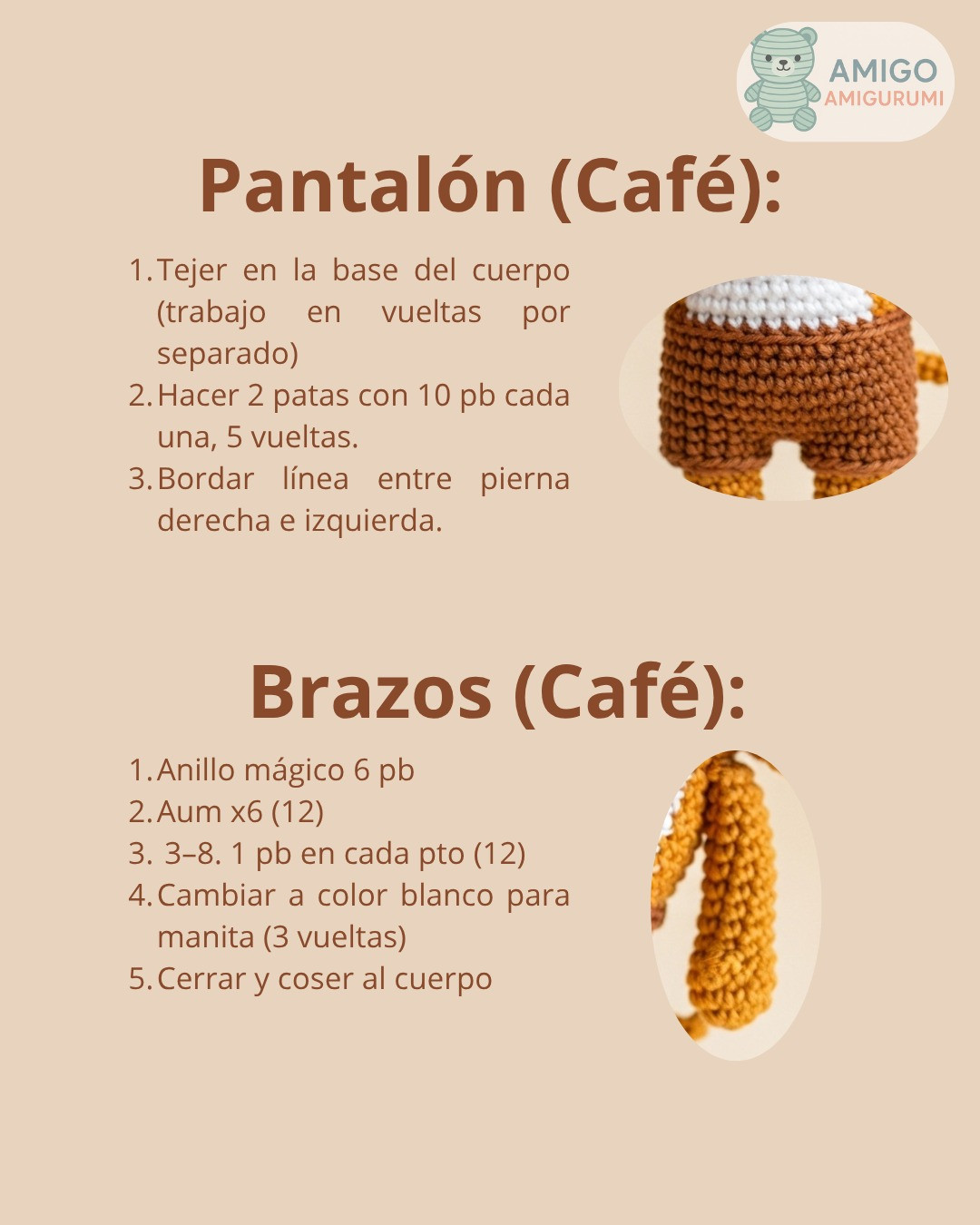 Patrón detallado para tejer amigurumi del ratón Jerry