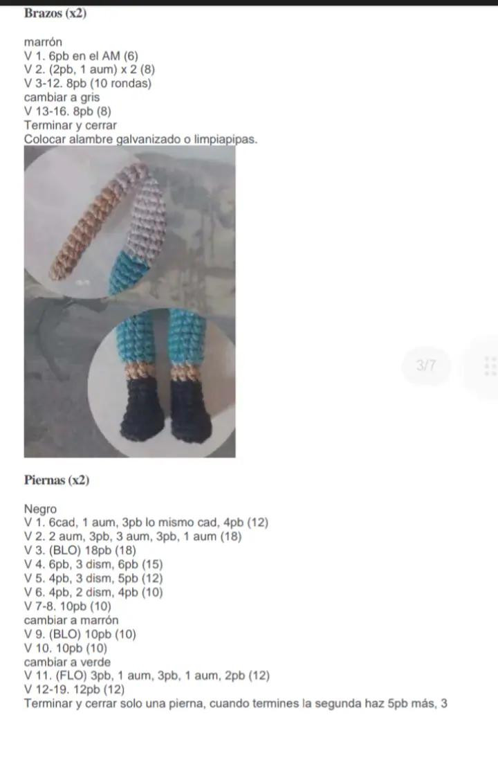 Patrón Gratis de Muñeca Amigurumi con Gato en PDF Español