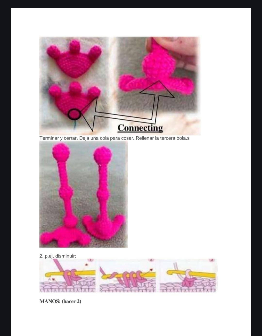 Patrón Gratis para Tejer Rana Amigurumi en PDF