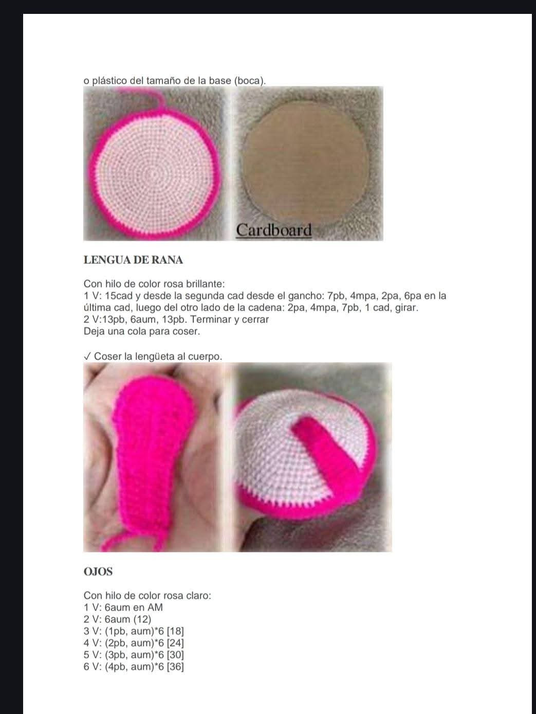 Patrón Gratis para Tejer Rana Amigurumi en PDF