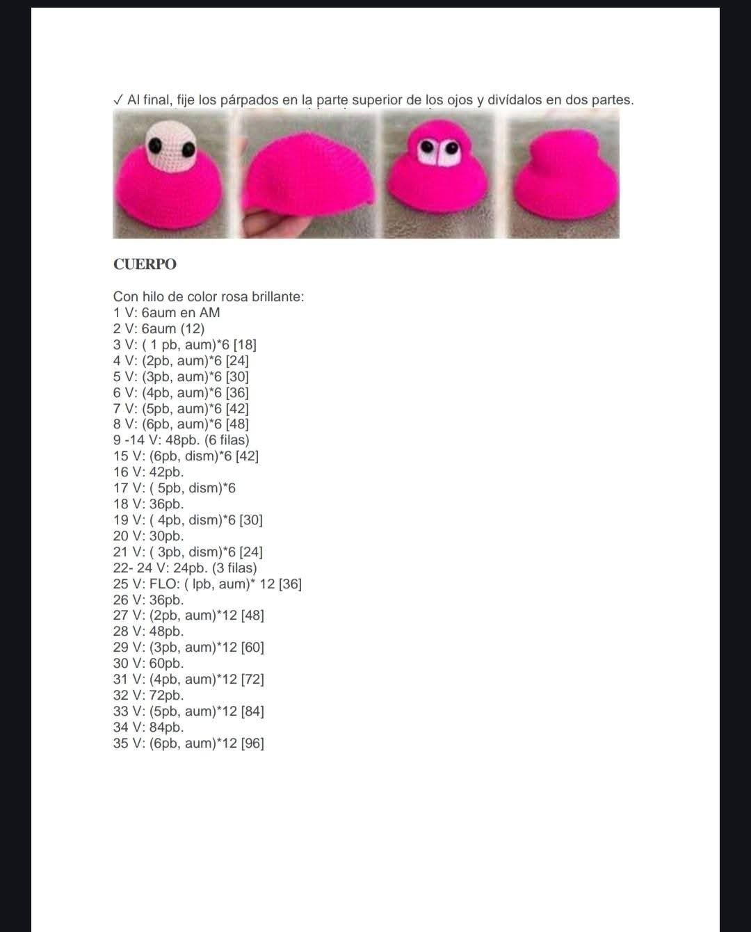 Patrón Gratis para Tejer Rana Amigurumi en PDF