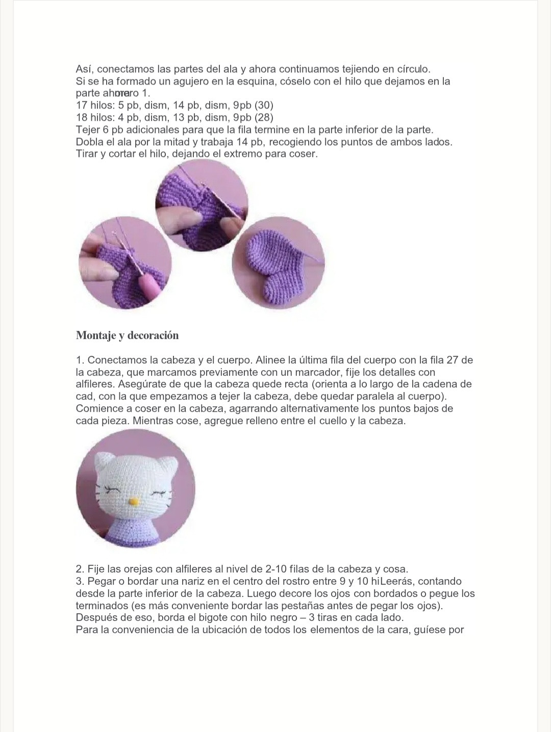 Patrón gratuito de amigurumi abeja adorable para tejedores creativos